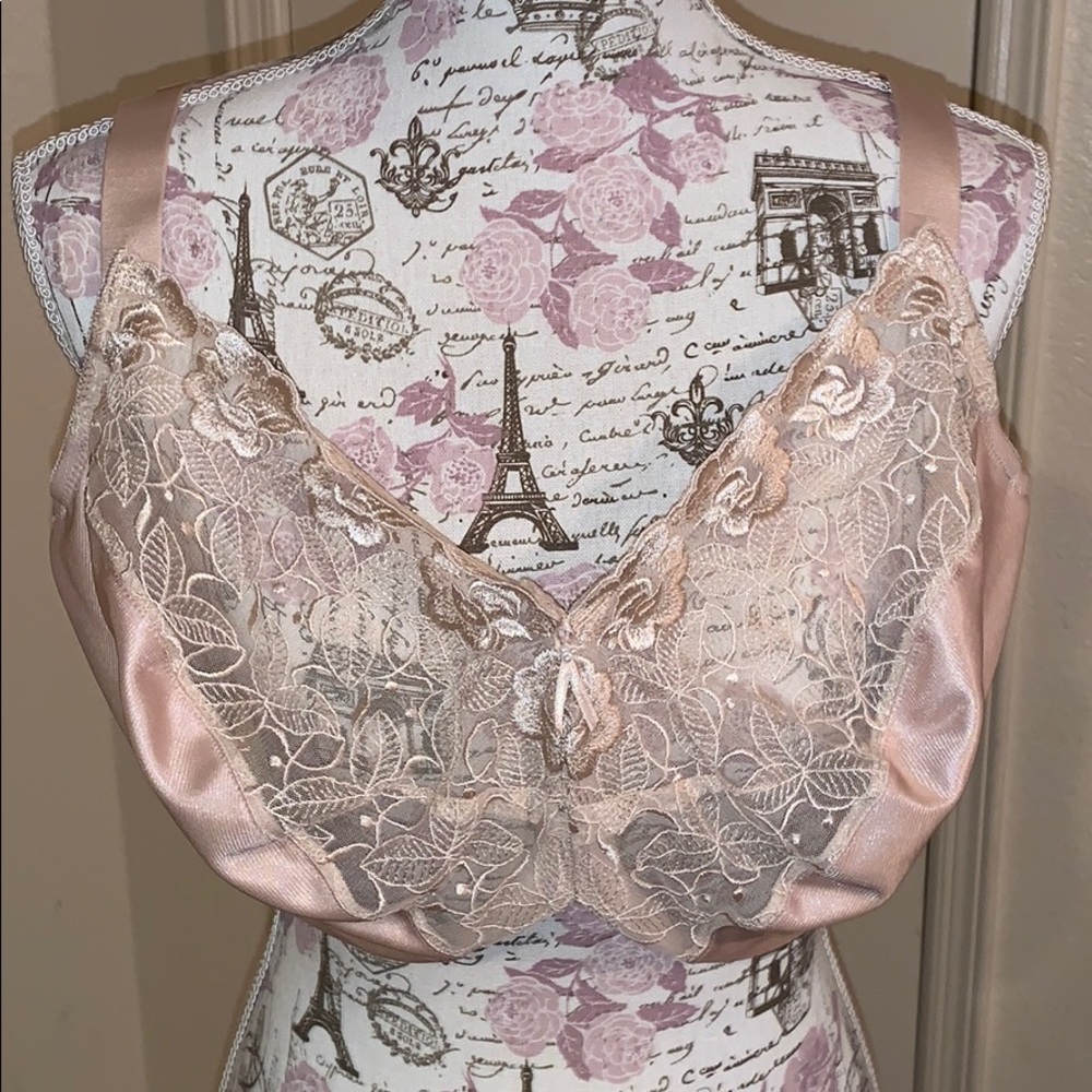 Wacoal 44DDD beauty fancy lace underwire bra!